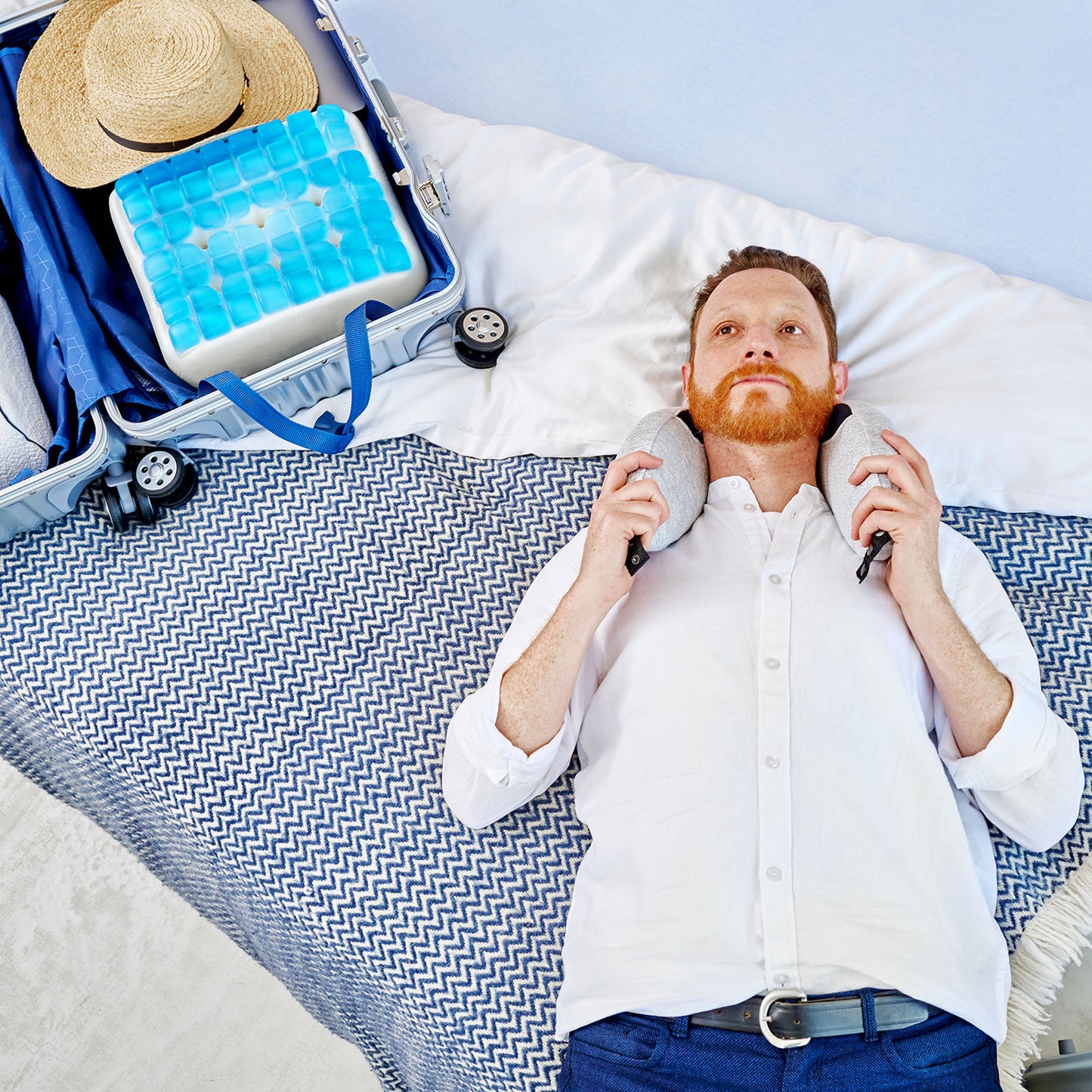 Technogel Living 2 in 1 Travel Pillow