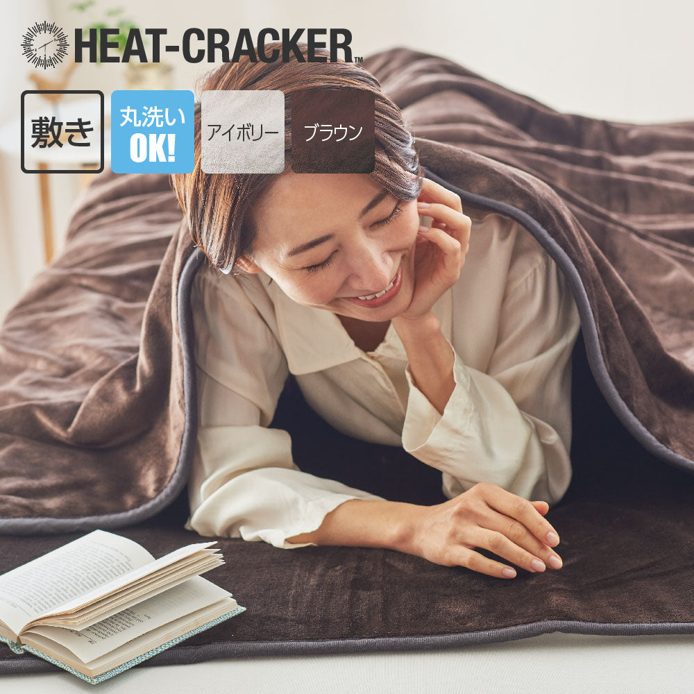 HEAT CRACKER 洗える電気毛布(敷き)